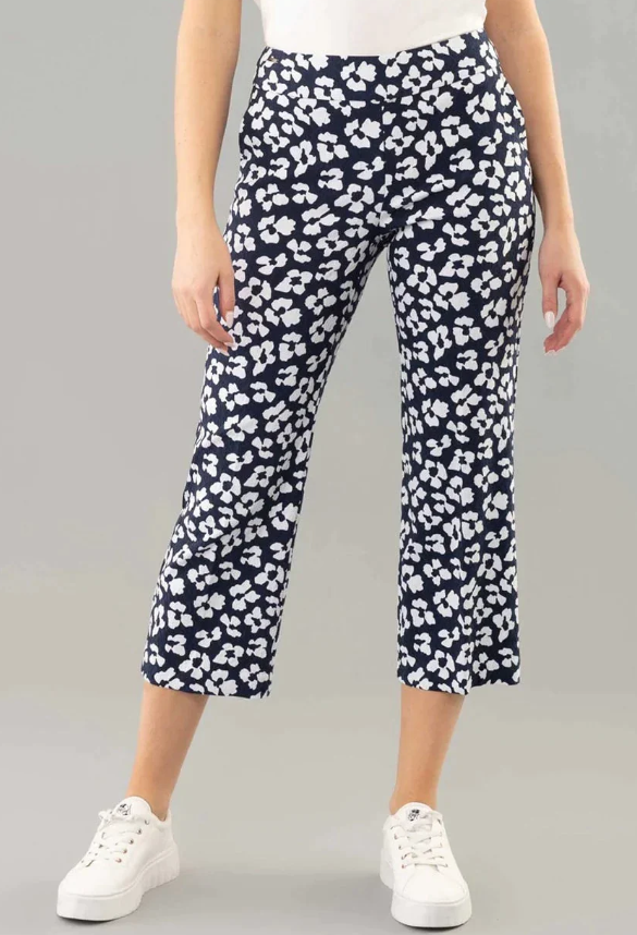 LISETTE PANTALON COURT 25' TISSU FORTUNA