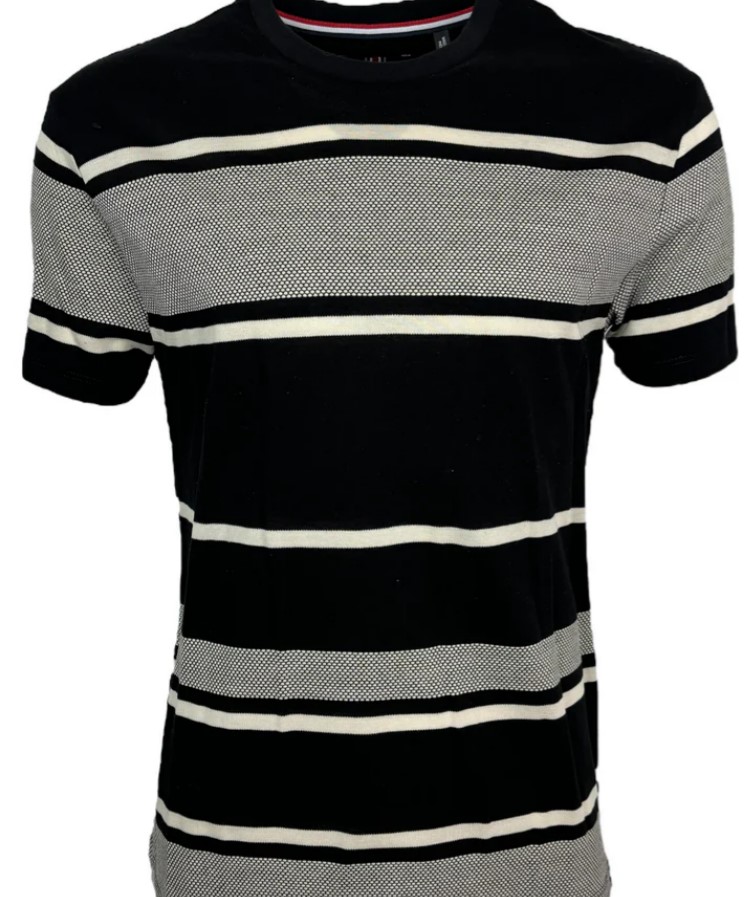 Soul of london t-shirt noir beige