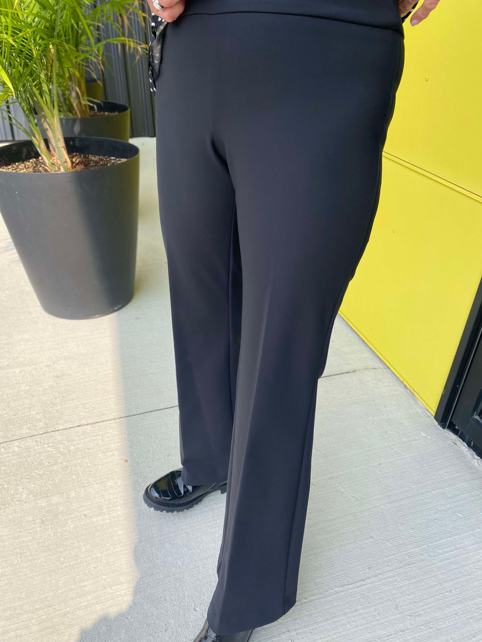 UP pantalon slim boot leg