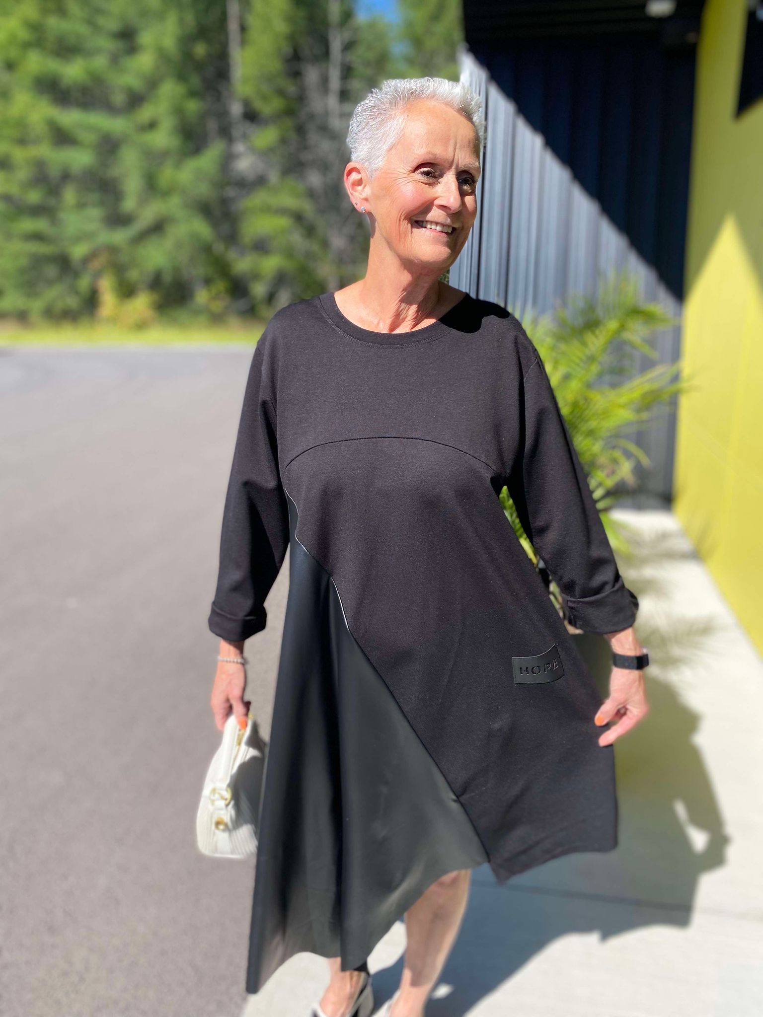 PAOLO TRICOT robe noir étage