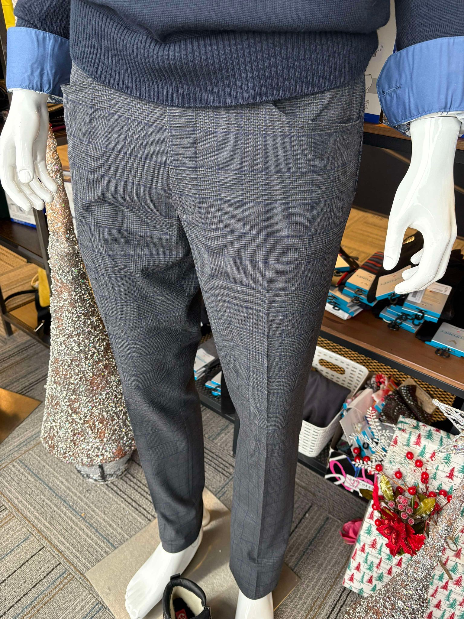 Citadin pantalon à carreaux