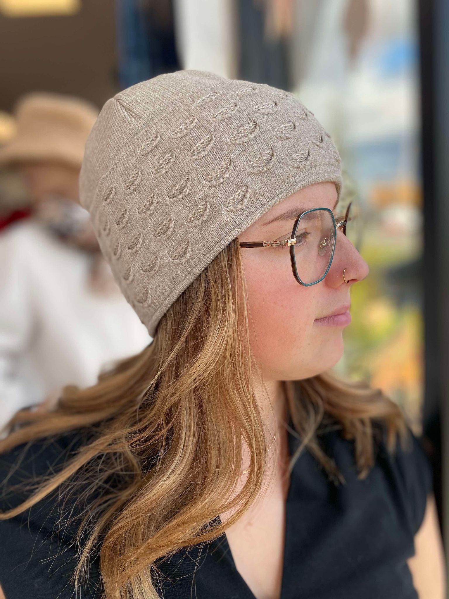 KAMEA chapeau d'hiver funkia beige