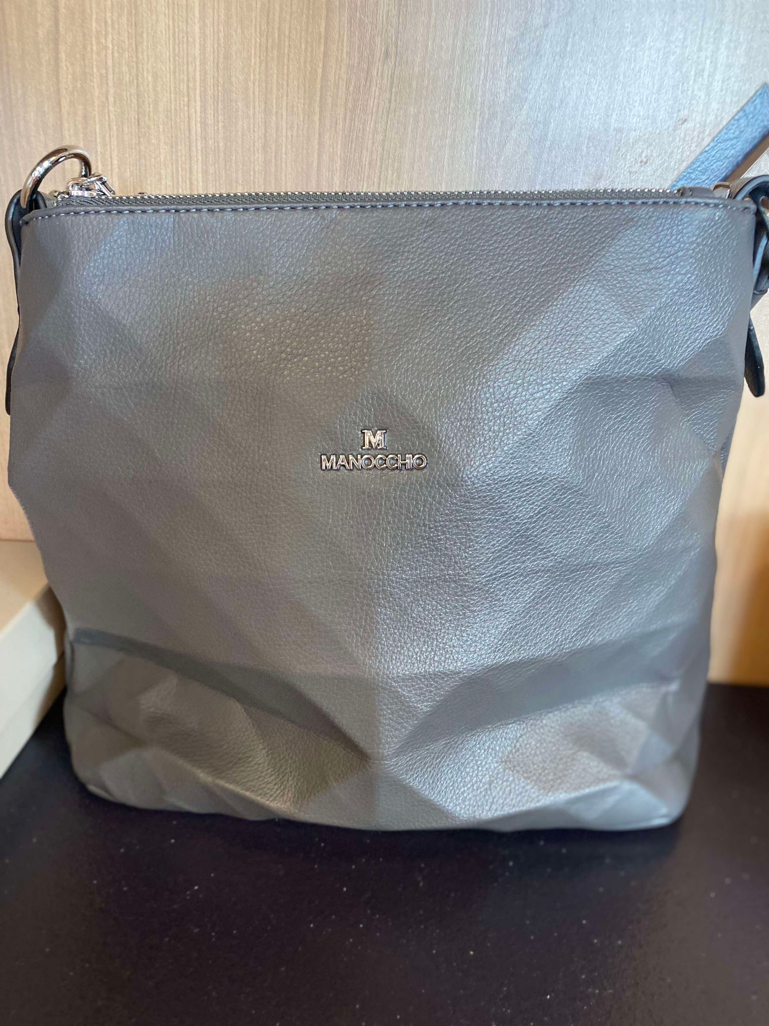 MANOCCHIO sac a mains gris