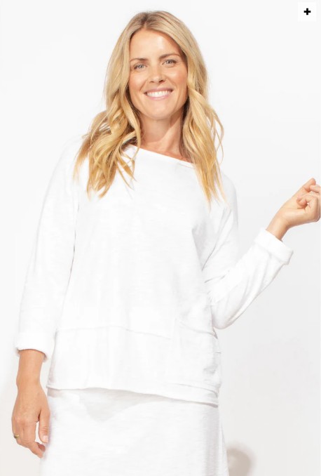 Escape pocket pullover, chandail manche longue avec poche