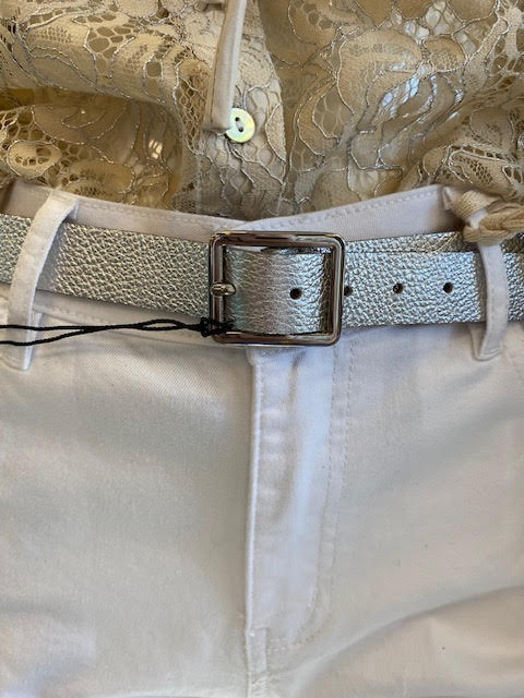 Medike Landes Ceinture semi étroite avec boucle carrée (2 couleurs)