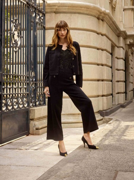 Joseph Ribkoff Pantalon à coupe droite en tricot