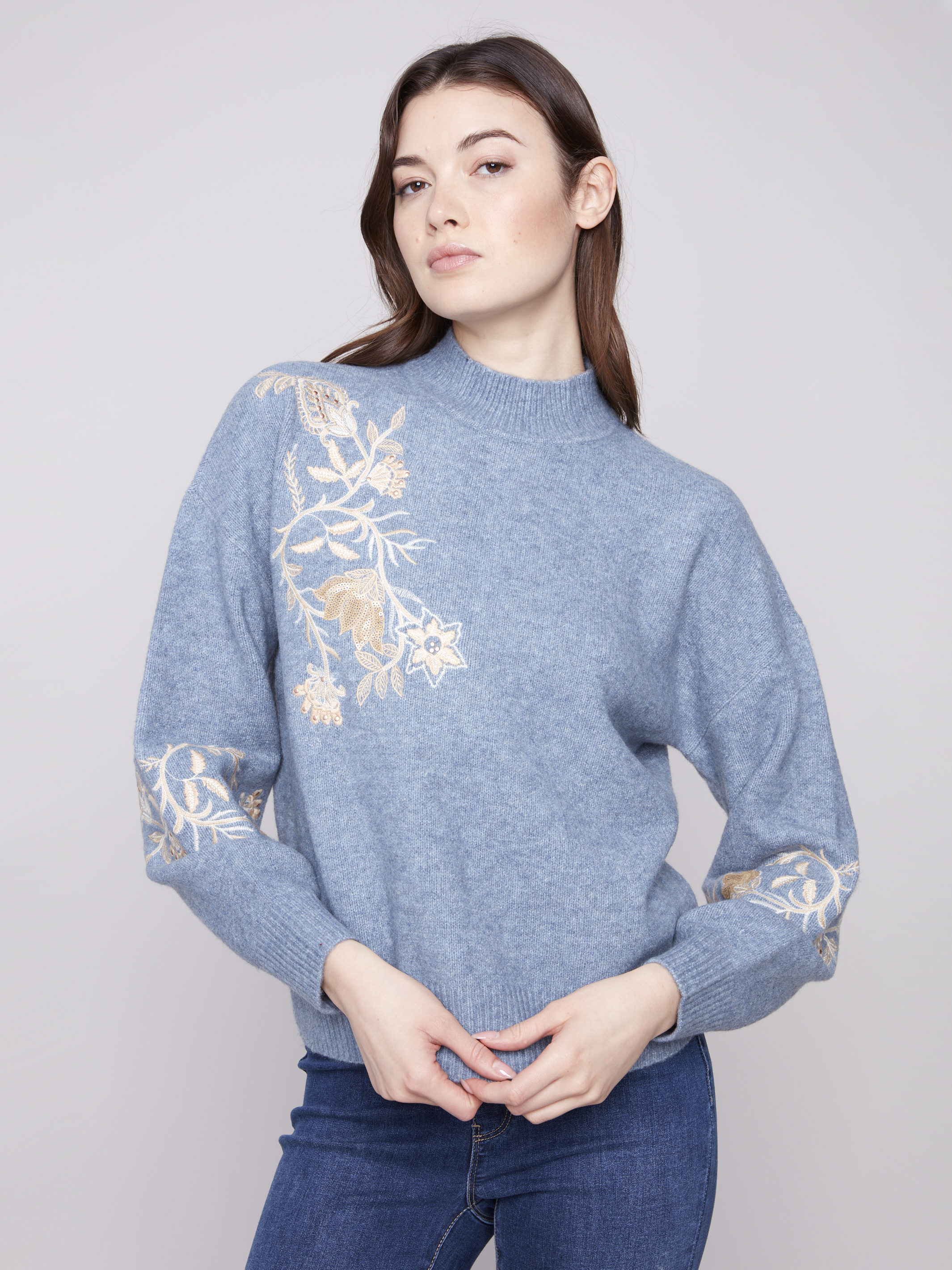 Charlie B le tricot paillettes (deux choix de couleurs)