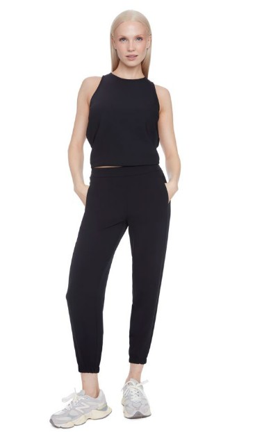 I Love Tyler Madison Jogger crop tissu plus sport