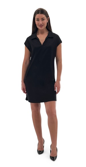 Orly Robe manche courte col v