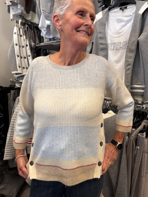 Gerry Weber Pull de tricot bloc de couleur