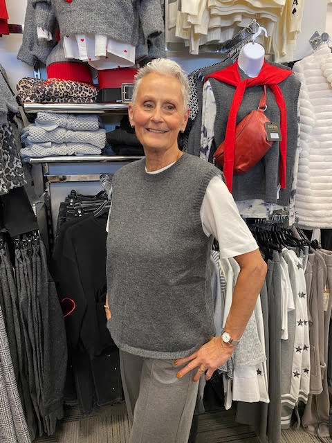Molly Bracken Débardeur en tricot fin dos ouvert