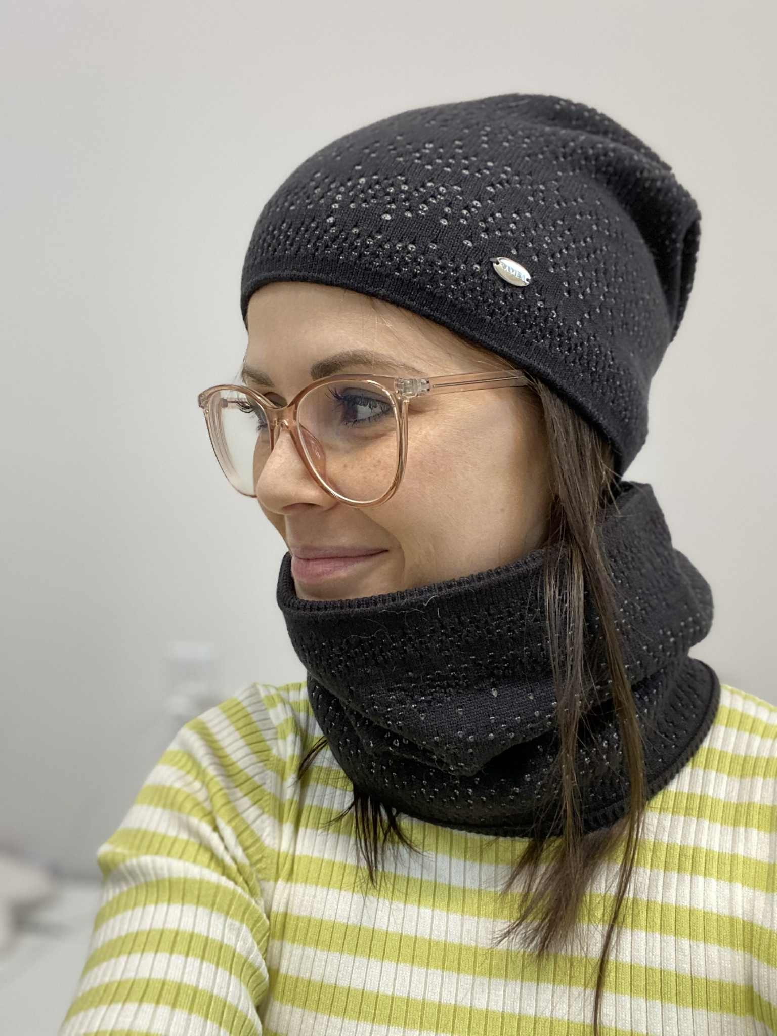 Lafleur narcyz beau chapeau d'hiver (2 couleurs)