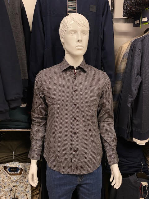 Lief Horsens Chemise manche longue imprimée
