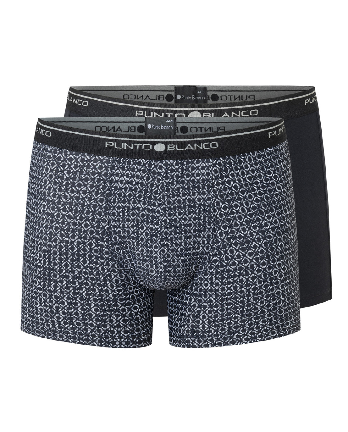 Punto Blanco duo boxer en microfibre