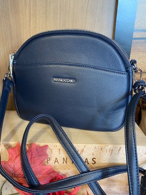 Manocchio petit sac à bandoulière marine
