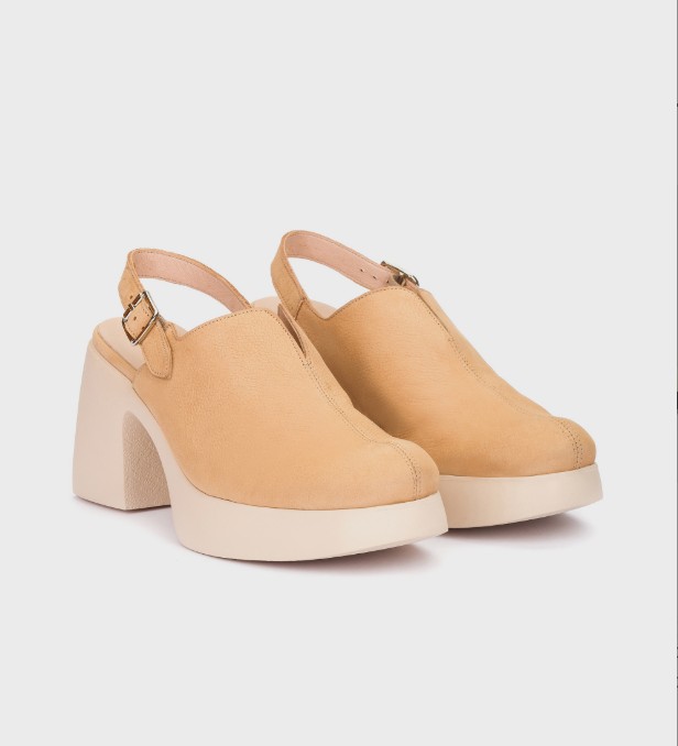 Wonders Soulier talon haut avec talon ouvert