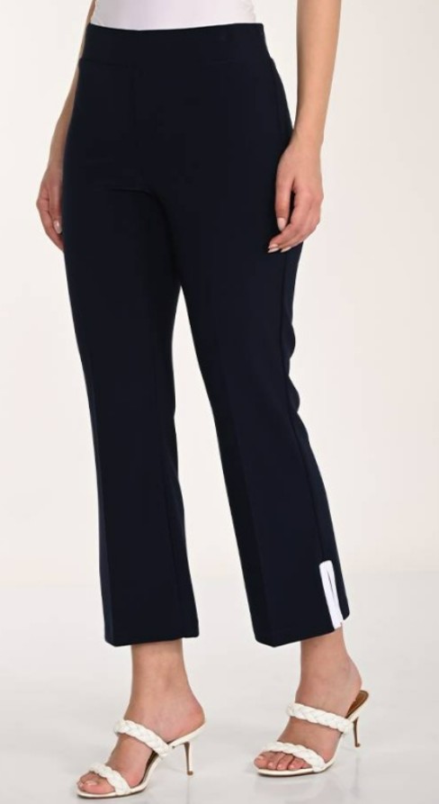 Frank Lyman pantalon marine détail blanc