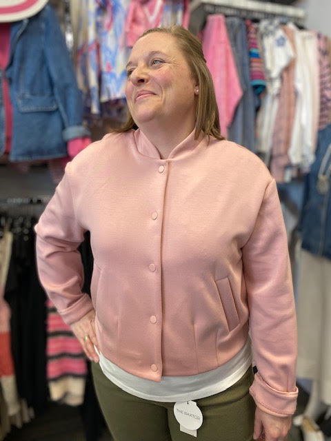 Oui Veste en modal avec boutons pression