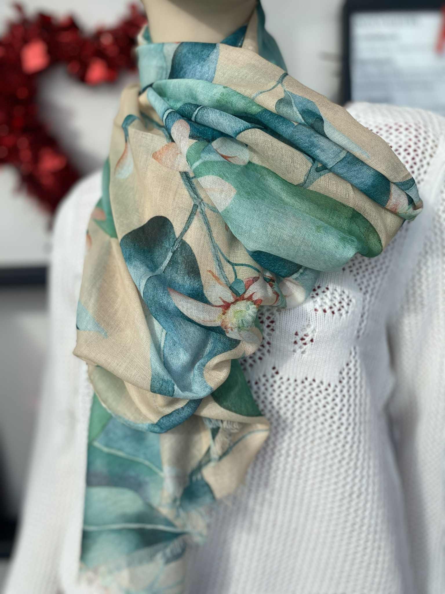 Tom & Eva foulard vert agrume