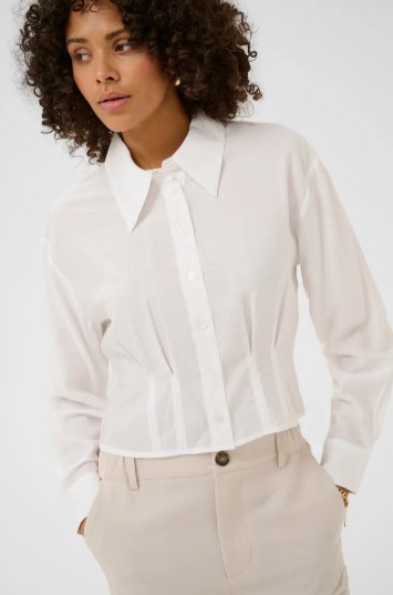 Kaffe Kendall Blouse manche longue bas ajusté
