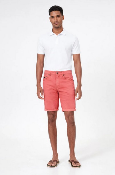 Lois Jeans Homme Dennis Bermuda de couleur