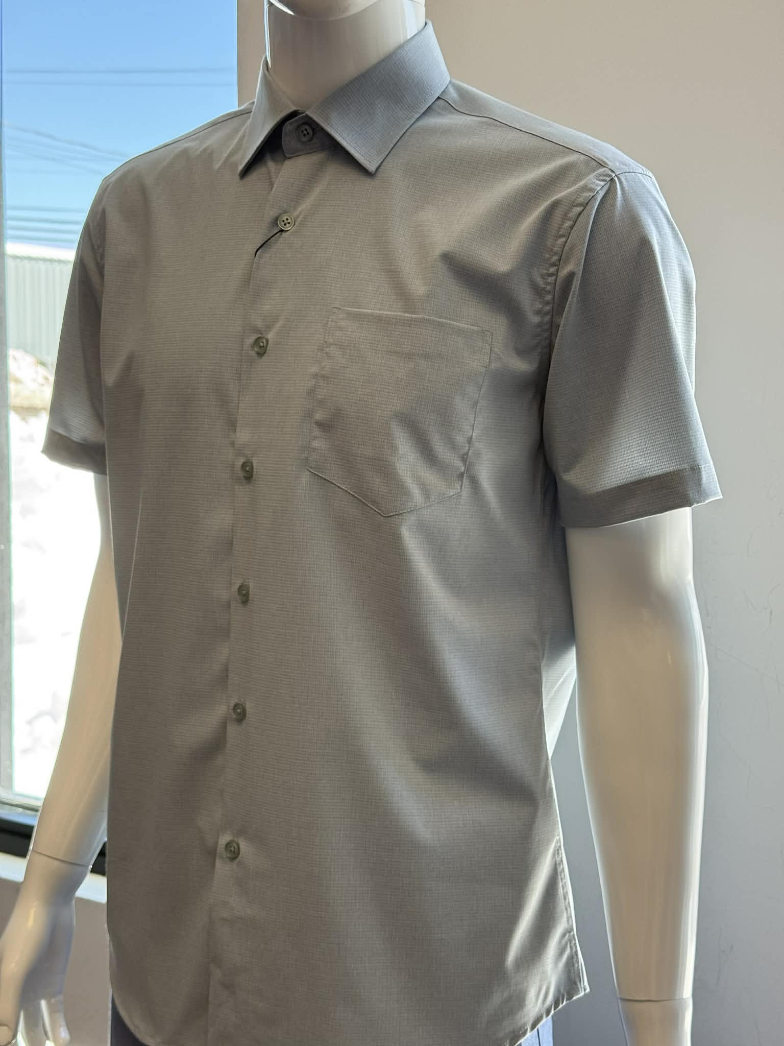 Black Ice Chemise manche courte unie