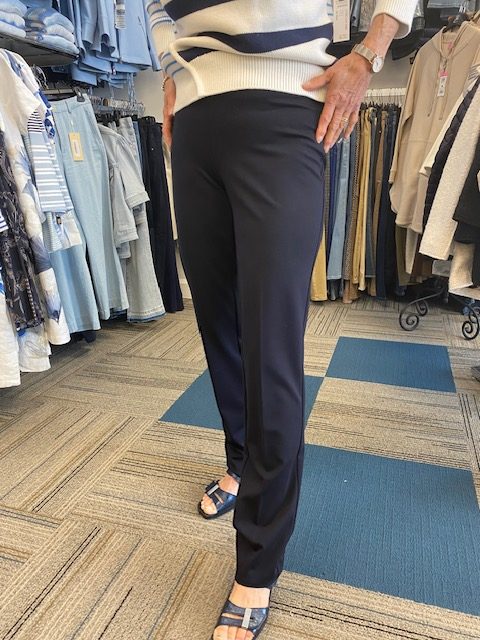 Bali pantalon de base jambe droite (2 couleurs)