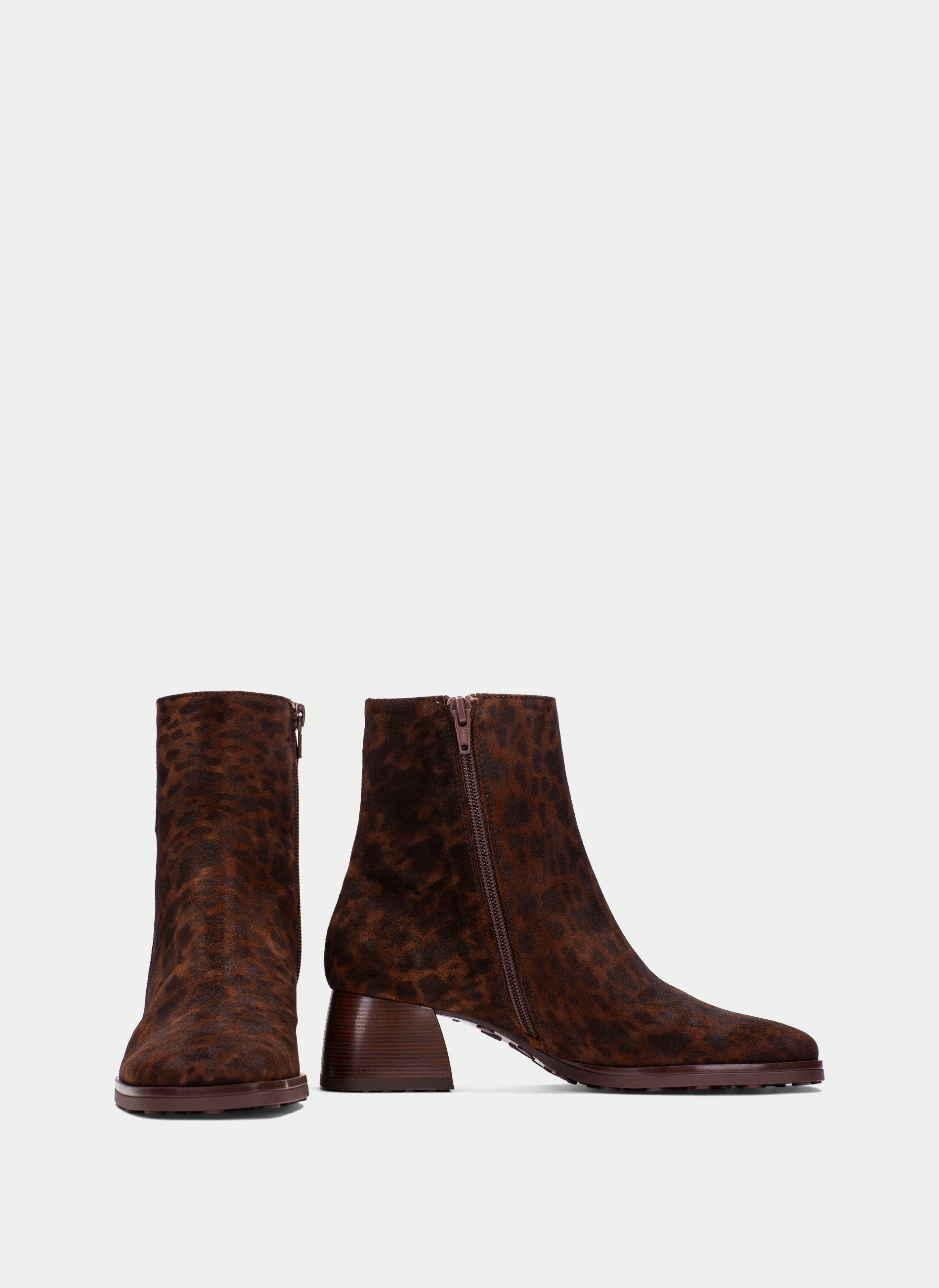 Hispanitas Marsella bottillon léopard à petits talons