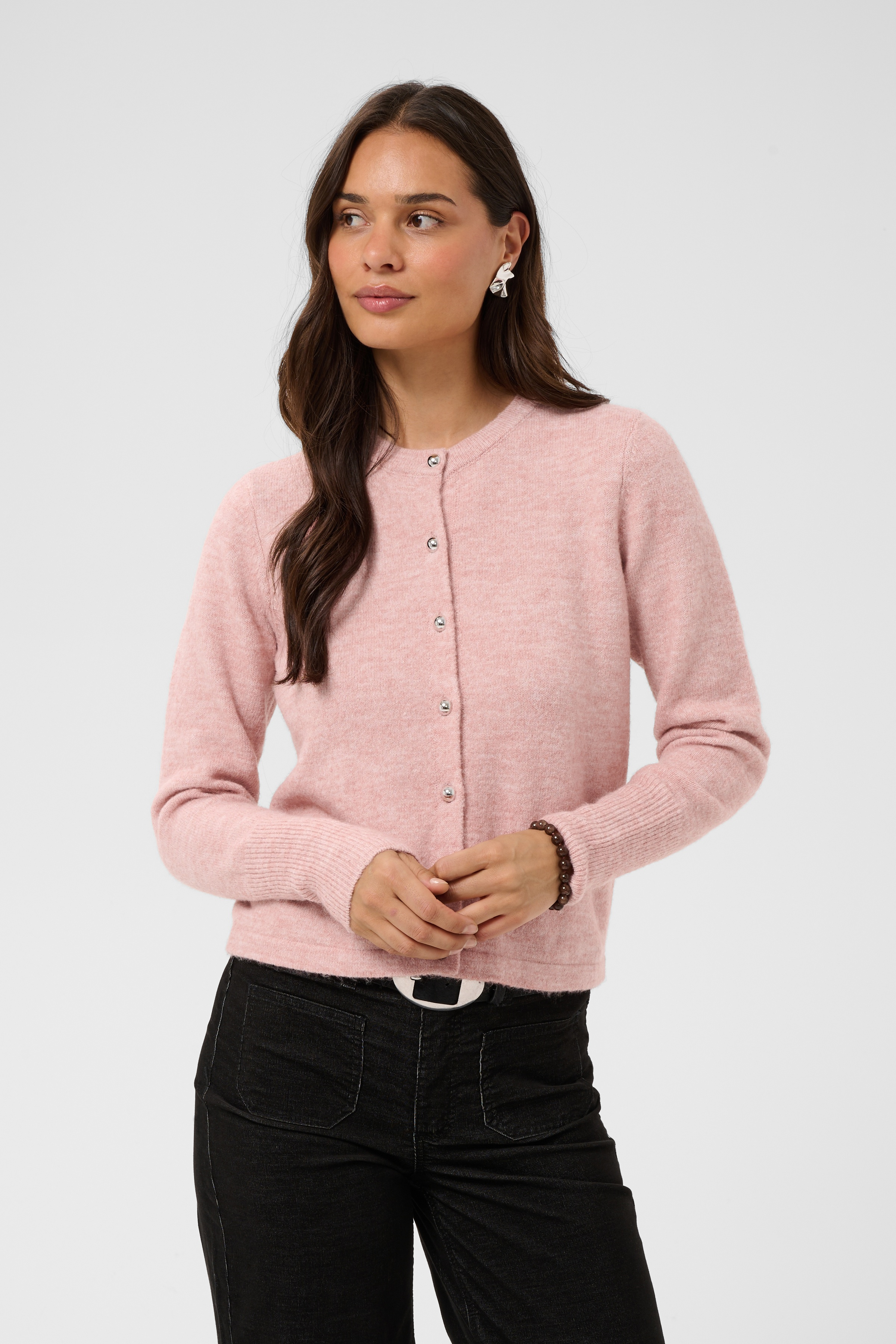 Kaffe Niel cardigan de tricot boutons "billes"