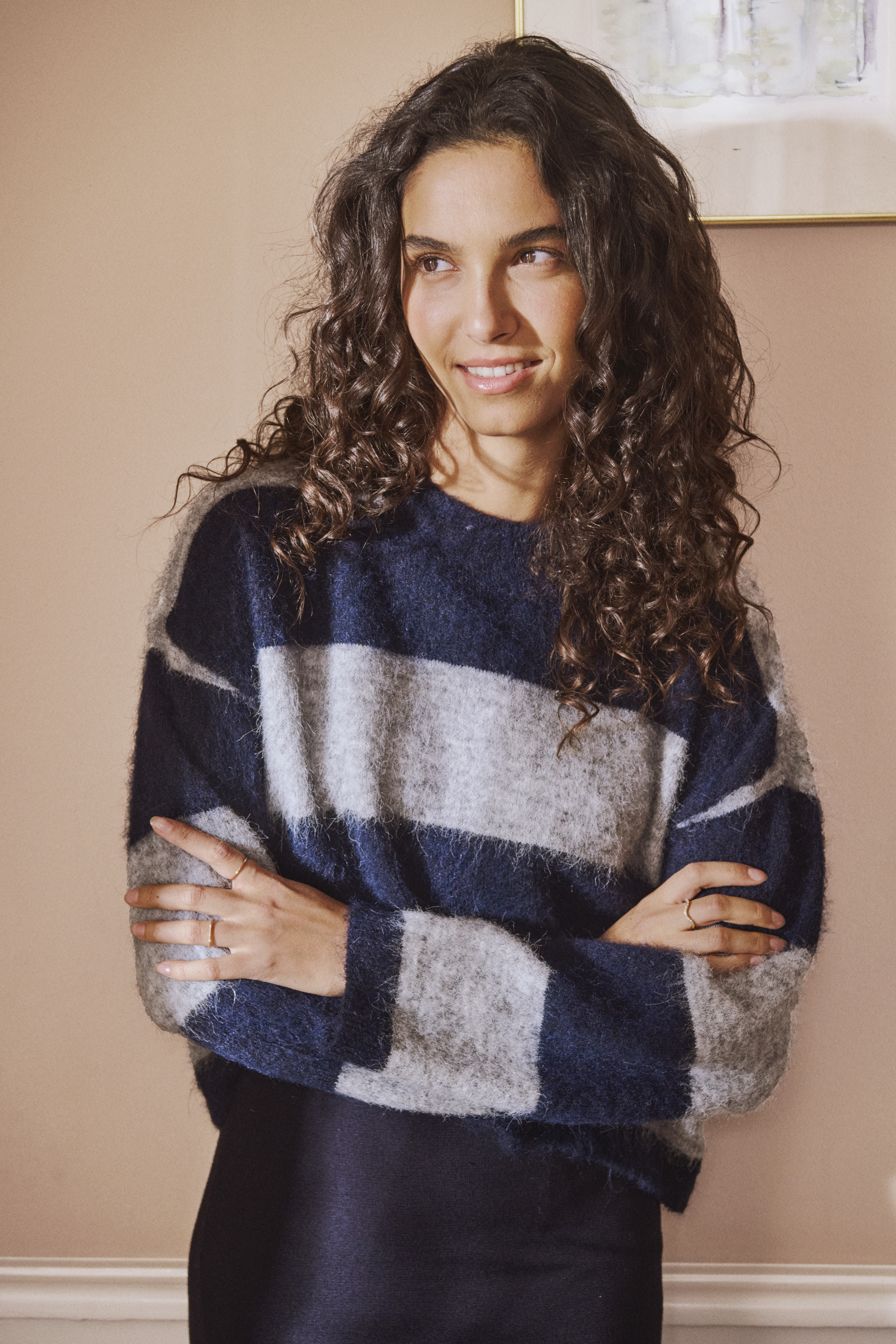 Saint Tropez Tayzie tricot rayures larges