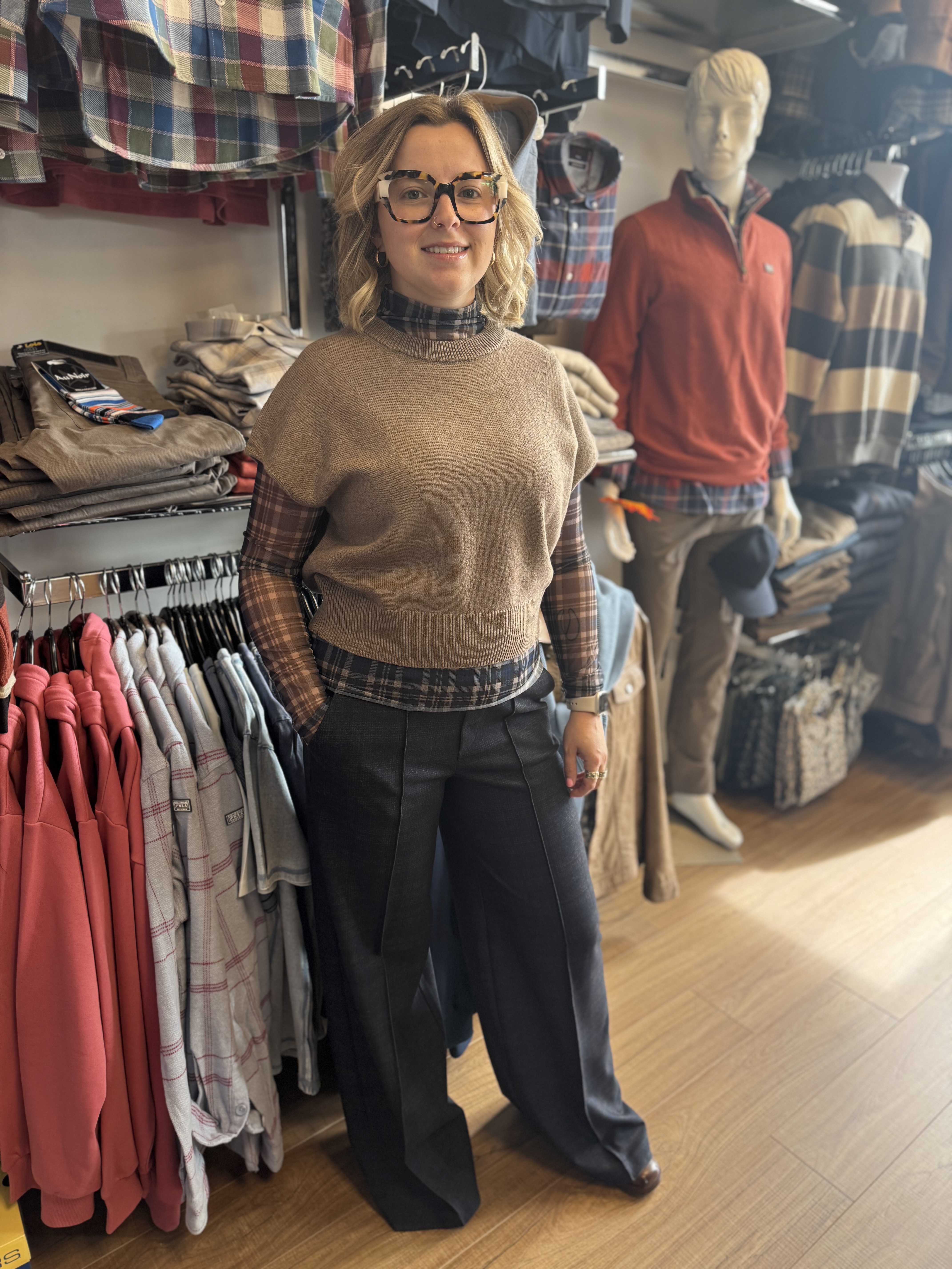 Oui ! Pull de tricot uni manches dolman (2 couleurs)