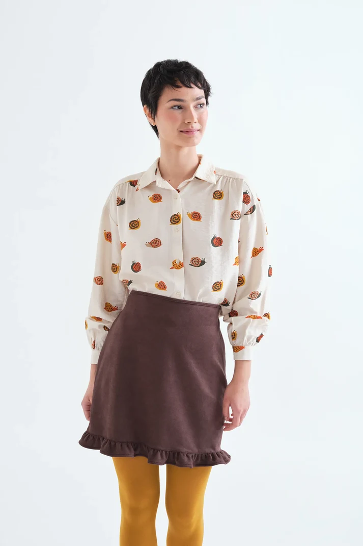 Compania Fantastica Chemise avec imprimé d'escargot
