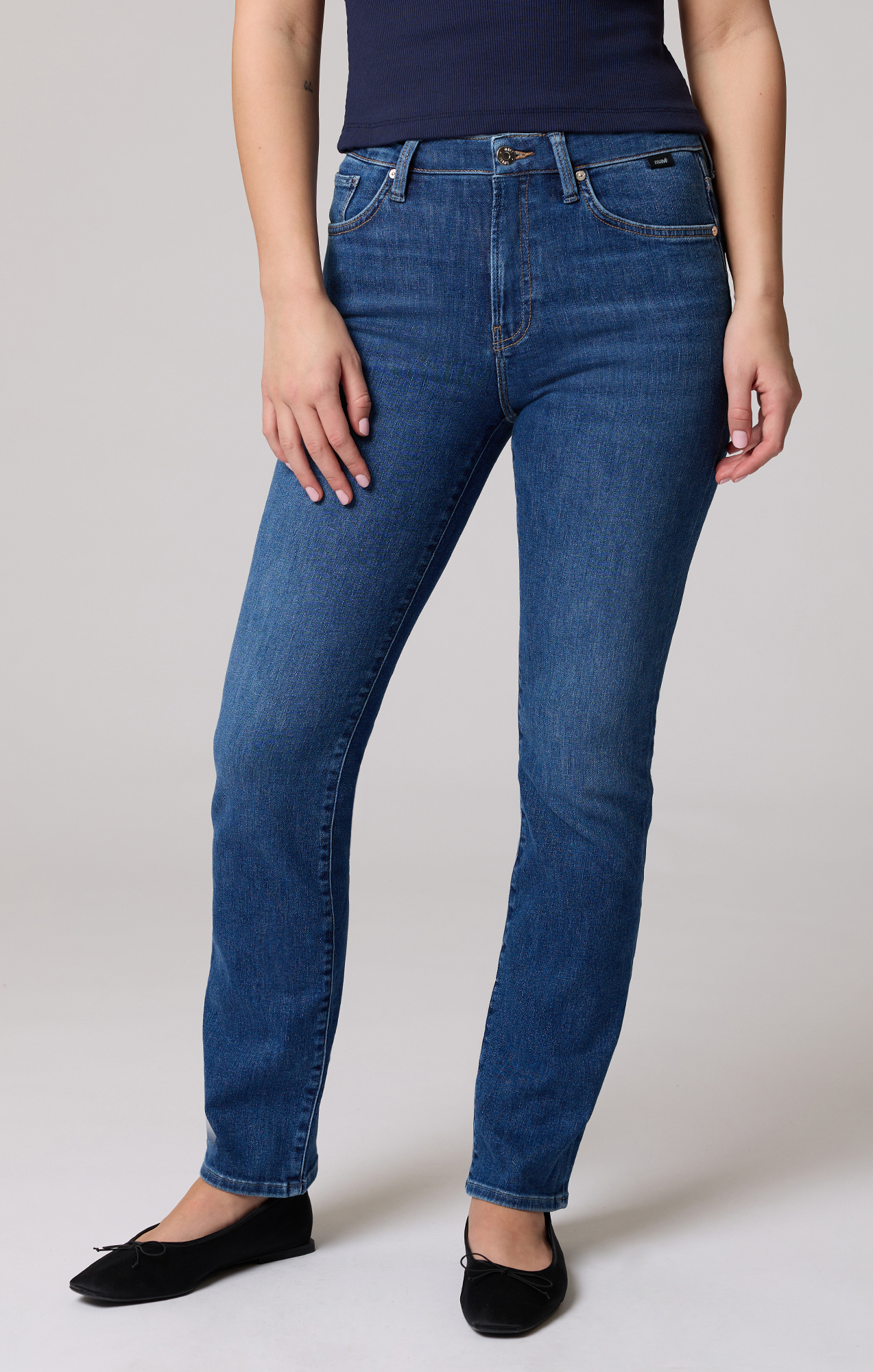 Mavi Jeans Femme Kendra taille haute jambes étroites